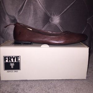 Frye leather ballet flats